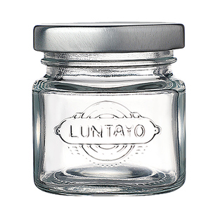 luntayo迷你果酱分装瓶面包蓝莓酱草莓酱储物罐玻璃瓶子小密封罐