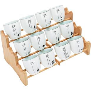 君器陶瓷茶杯套装家用杯子待客水杯个人专用喝茶品茗杯茶具主人杯