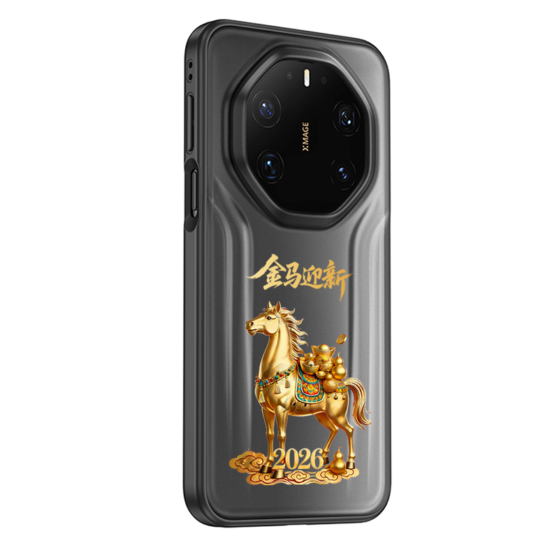适用华为Mate80RS非凡大师手机壳全包软壳四角气囊防摔Huawei保时捷保护套金马迎新创意高级磨砂不粘指纹时尚