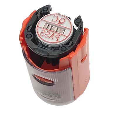 卓达可调日期回墨检验合格印章