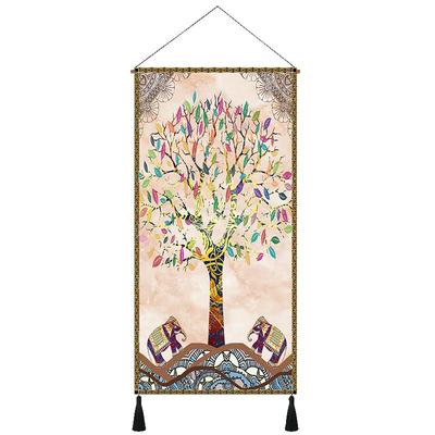 玄关装饰挂毯餐厅挂布送安装包