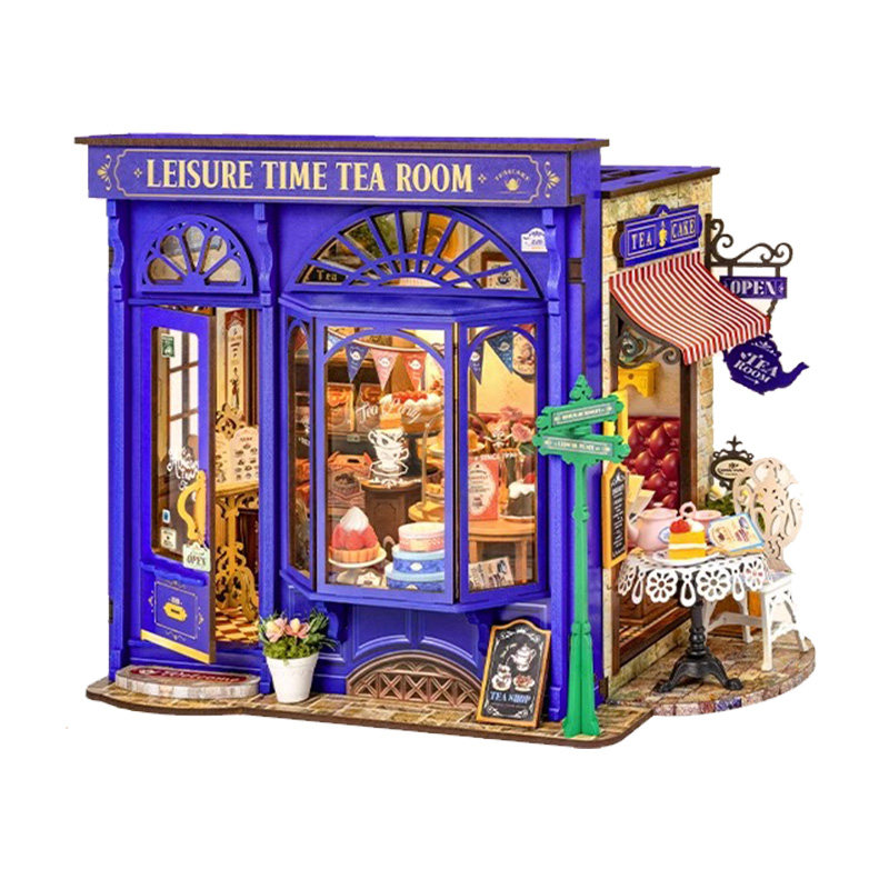 rolife英伦时光下午茶手工小屋
