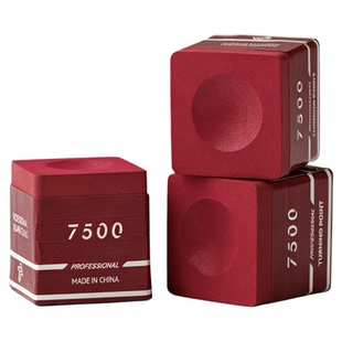 TP7500红色巧克粉职业台球专用巧克粉职业版可磁吸正品中式黑八