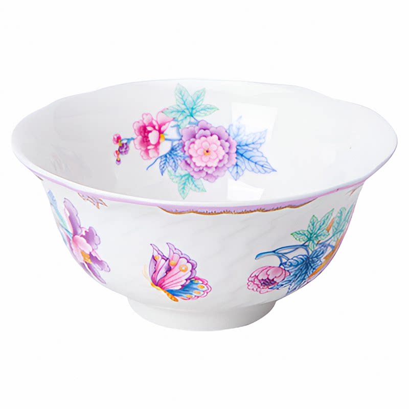 描金工艺陶瓷骨瓷平盘鱼盘菜盘