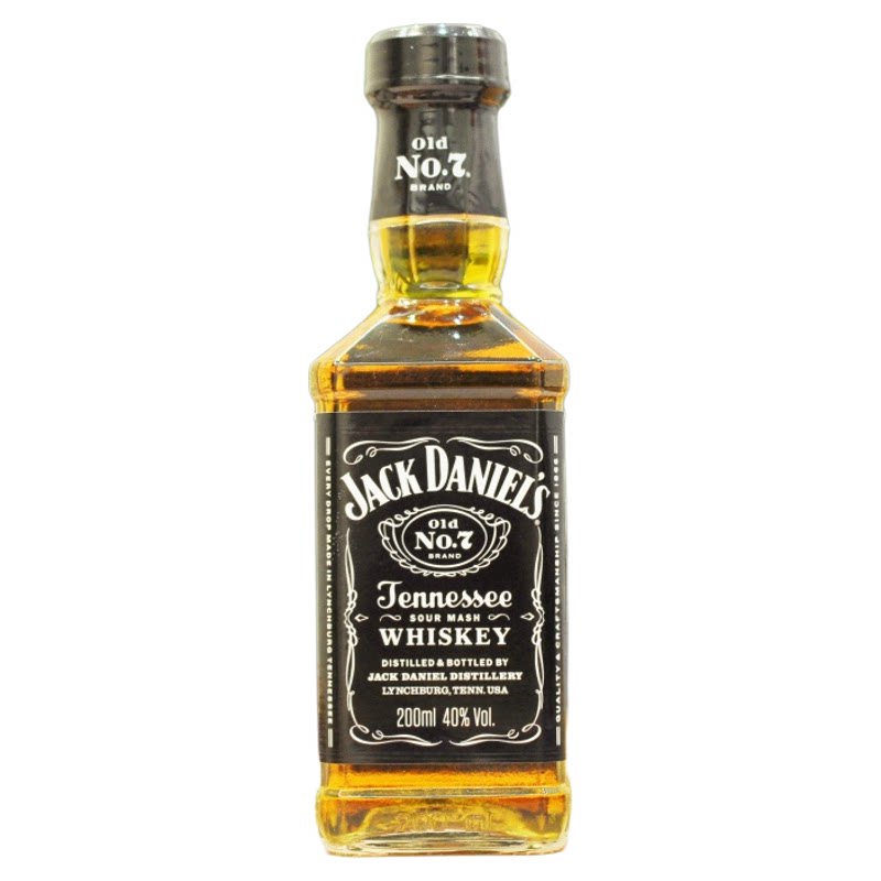 杰克丹尼田纳西州威士忌200ml