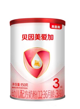 【喂养组合】贝因美爱加1段2段3段婴幼儿配方奶粉1300g宝宝牛奶粉