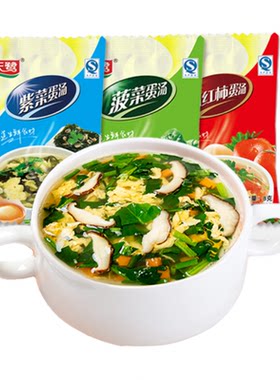 天鹭冻干锁鲜速食蛋花汤多口味