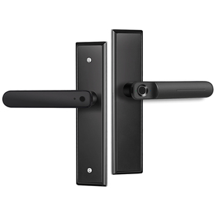 房门指纹锁室内木门简易智能密码电子锁卧室办公室公寓宿舍免开孔