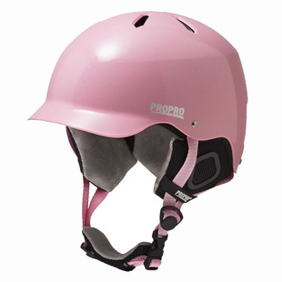 PROPRO滑雪头盔雪盔雪镜盔镜一体女男儿童专业单板双板安全帽装备
