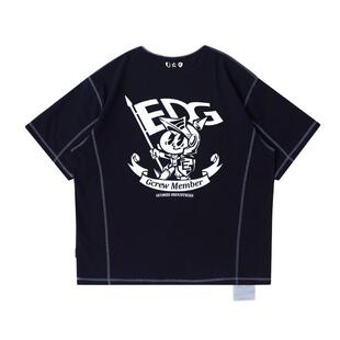 EDG电子竞技俱乐部联名吉考斯工业男女同款骑士T纯棉宽松透气T恤