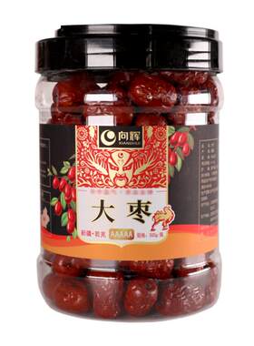 向辉大枣500g正品官方旗舰店新疆若羌红枣特产级大枣皮薄肉厚泡水