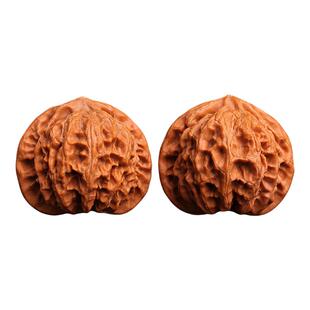 【贵族文玩】涞水核桃狮子头玉玺盘玩易宫灯桃心粗筋随身盘手把件