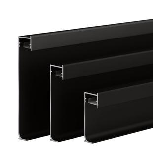 铝合金发光灯带踢脚线带led灯金属隐形暗藏开槽加厚嵌入式地脚线