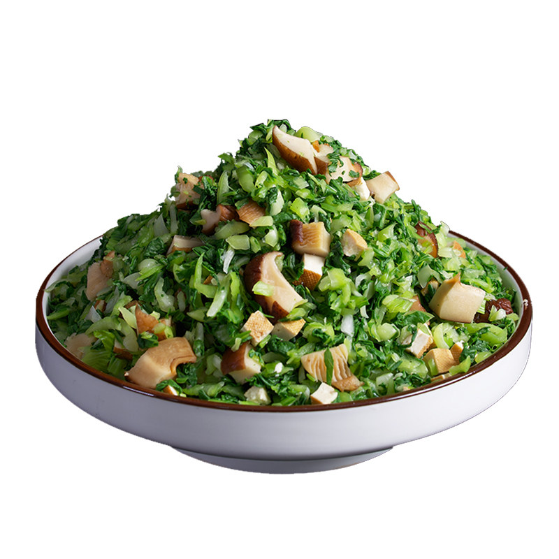 青菜香菇馅包子馅料调料商用早餐店饺子包子店餐饮店5kg专用馅料