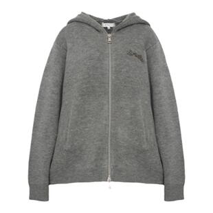 Kroche 慵懒舒适风 棉质磨毛感 玫瑰印花撞色长袖卫衣外套秋冬