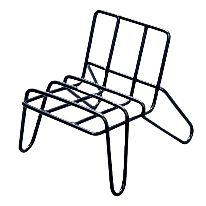 IKEA宜家简约黑色手机支架