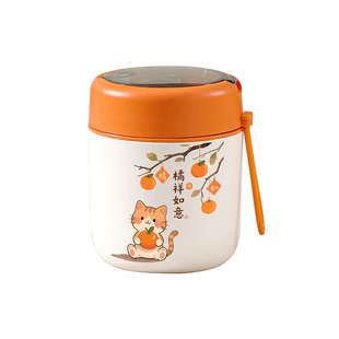 早餐杯带盖带勺豆浆杯外带便携杯子上班族粥碗粥杯饭盒保温汤杯YD