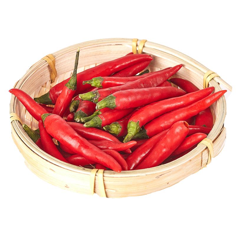 新鲜红辣椒小米辣现摘