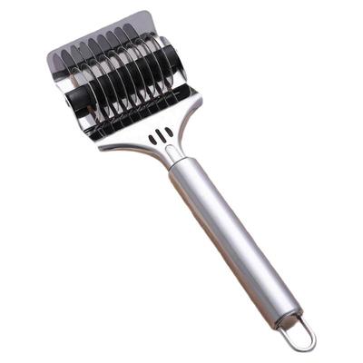 不锈钢手动家用压面刀切菜切肉