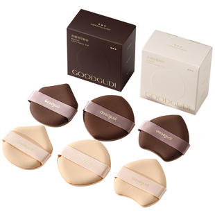 古迪可可奶盖粉扑气垫粉底液专用超软棉花糖化妆师干湿两用不吃粉