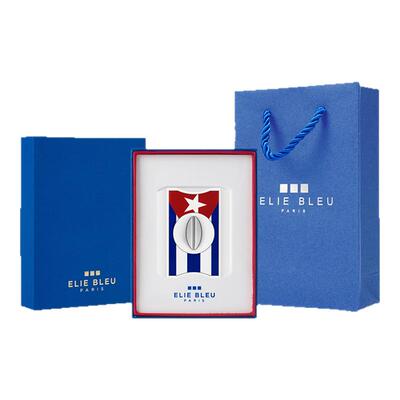 ELIE BLEU雪茄专用打火机防风V型口雪茄剪刀便携式雪茄钳剪烟器