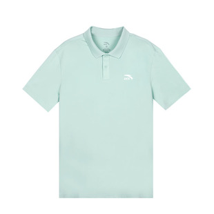 安踏polo衫男夏季翻领短袖商务休闲运动体恤简约纯色羽毛球服上衣