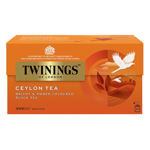 twinings川宁进口斯里兰卡锡兰红茶袋泡茶可做奶茶专用茶叶茶粉