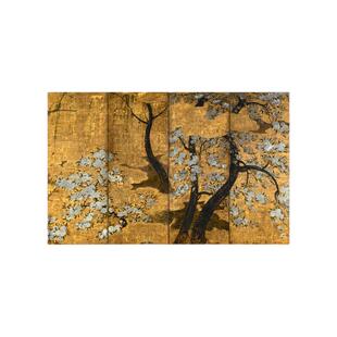 樱梅柳图中式小众艺术装饰画客厅餐厅卧室日料馆民宿日式复古挂画