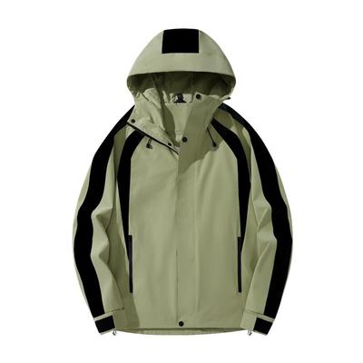 稻草人冲锋衣男款2025新款三合一可拆卸秋冬季防风防水加绒外套女