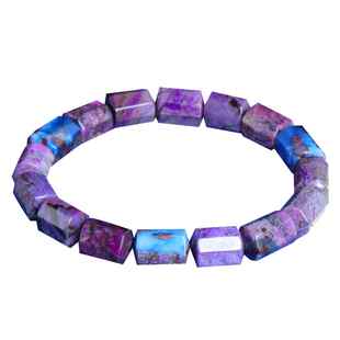 天然南非舒俱来手链八角棱桶珠手串手饰老矿苏纪石礼物饰品送证书