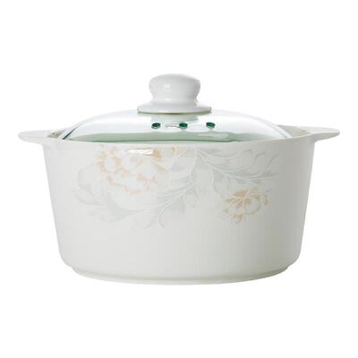 景德镇陶瓷吃饭碗家用创意盘子菜盘北欧面碗汤碗骨瓷餐具单个组合