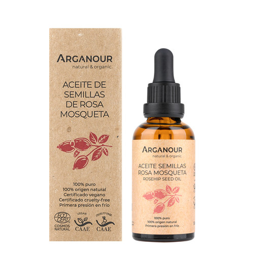 Arganour100%纯玫瑰果籽油紧致弹润淡纹疤痕荷荷芭油鳄梨油