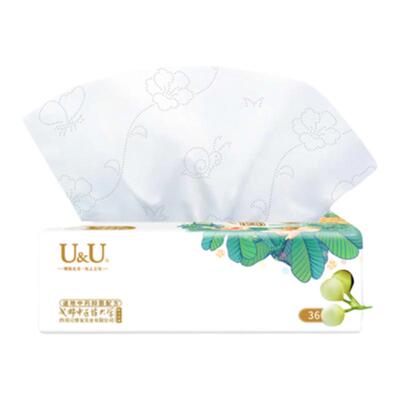 中药抑菌柔软实惠装300张纸巾