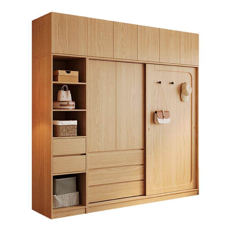 木兜家具实木推拉门衣柜