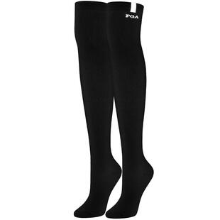 美国PGA高尔夫袜子女四季过膝长袜新品纯棉长筒袜修身显瘦高筒袜