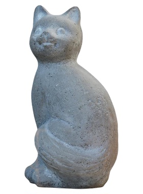木厝外贸树脂可爱招财猫咪摆件