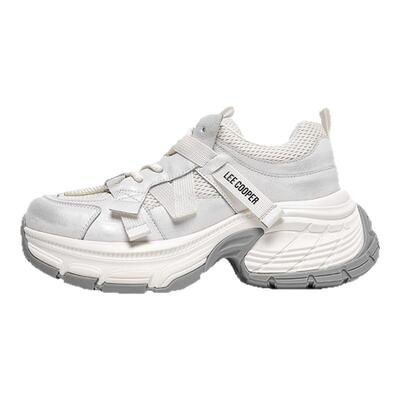 Lee Cooper时尚老爹鞋女2026春季新款休闲鞋爆款百搭厚底增高女鞋