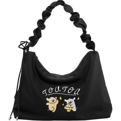 toutou双肩包线条小狗联名托特包