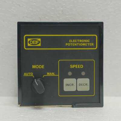 DEIF Electronics Potentiometer Damaged Unit 12/24VDC Genset