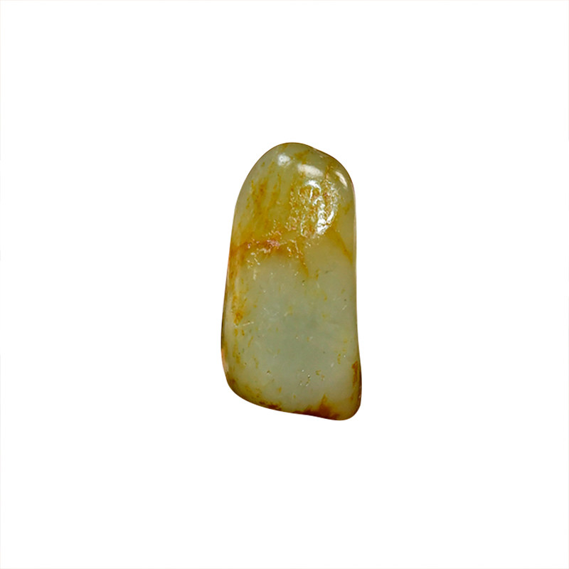 和田玉青白玉聚红皮籽料原石