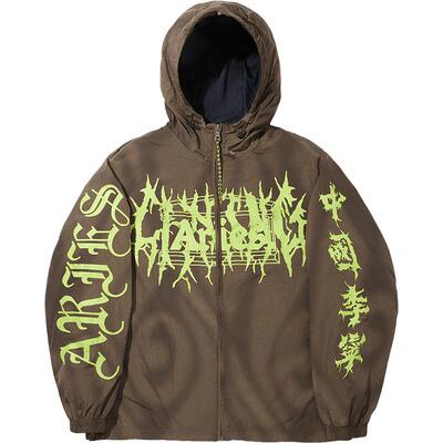 李宁Aries宽松连帽男运动外套