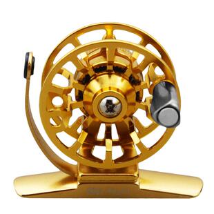 逗钓超轻41克全金属谷麦前打轮带泄力飞钓冰钓手拨轮手车轮渔线轮