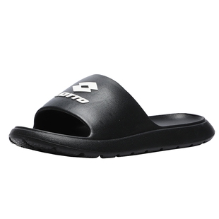 LOTTO乐途男款外穿运动篮球拖鞋2025春秋新款防滑防臭厚底踩屎感