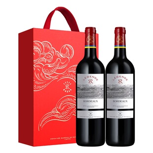 【自营】LAFITE/拉菲 法国传奇波尔多干红葡萄酒红酒礼盒原瓶进口