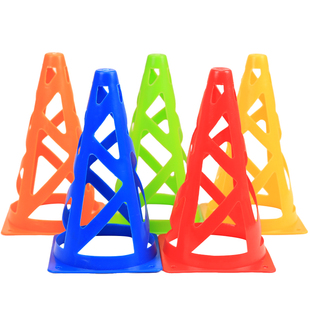 标志桶篮球训练障碍物碟盘绕杆雪糕筒锥形桶桩筒足球训练辅助器材