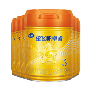 店播专属】飞鹤星飞帆卓睿A2β-酪蛋白奶源3段奶粉758g*6罐