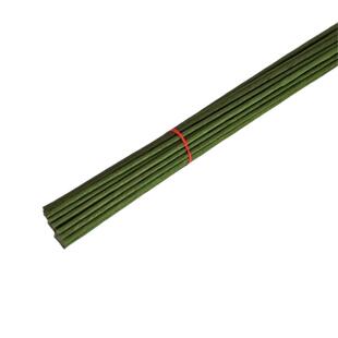 2号花杆DIY手工材料绿色园艺胶带玫瑰花花杆绿铁丝仿真花艺支杆