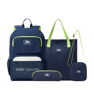 k姐推荐！安踏儿童双肩背包大容量小学生男3-6年级书包减负背包女