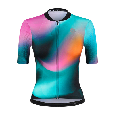 CCN骑行服2026女士新款夏季公路车自行车短袖超好看霓虹脉冲系列