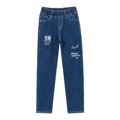 宽松显瘦弹力高腰哈伦裤春夏新款